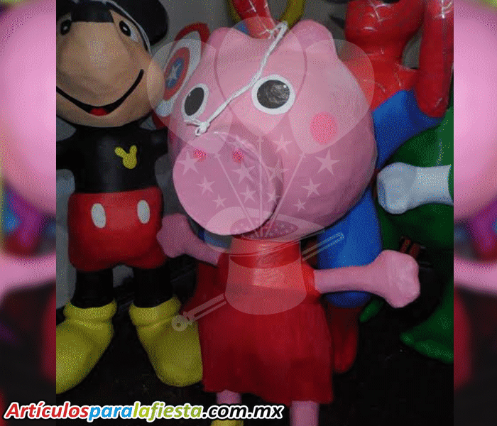 PIÑATA FIGURA DE PIG PEPPA