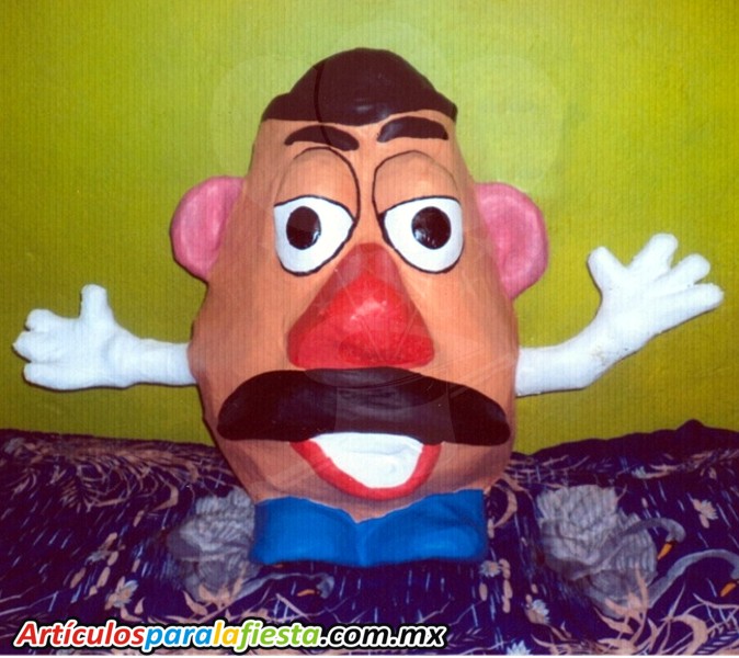 PIÑATA FIGURA DE CARA DE PAPA