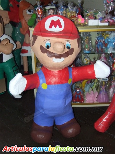 PIÑATA FIGURA DE MARIO BROSS