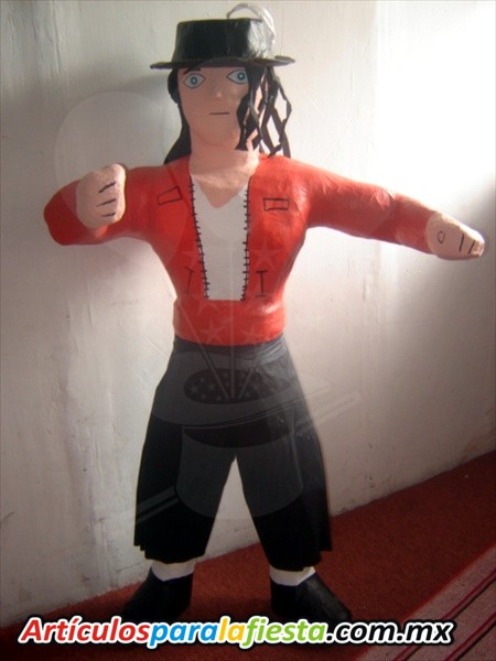 PIÑATA FIGURA DE MICHAEL JACKSON