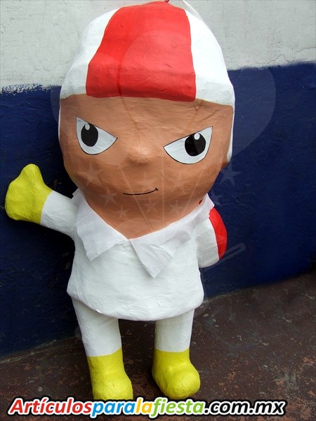 PIÑATA FIGURA DE NIÑO CON GORRO