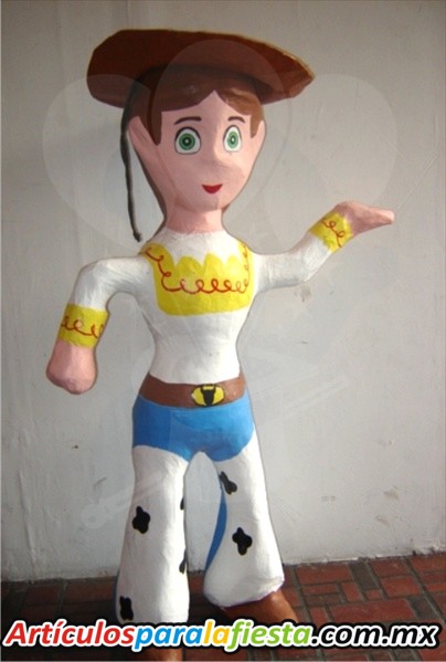 PIÑATA FIGURA DE VAQUERA JESSY