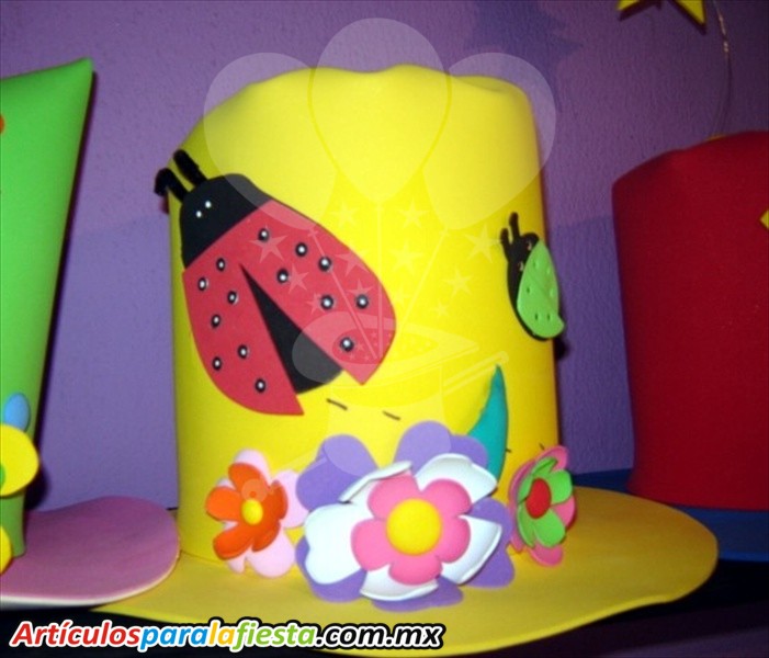 SOMBRERO FOAMI FLOR CATARINA