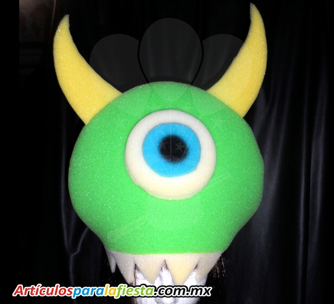 SOMBREROS DE HULE ESPUMA CON FORMA DE MONSTRUO