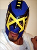 MÁSCARA LUCHA BLACK WARRIOR