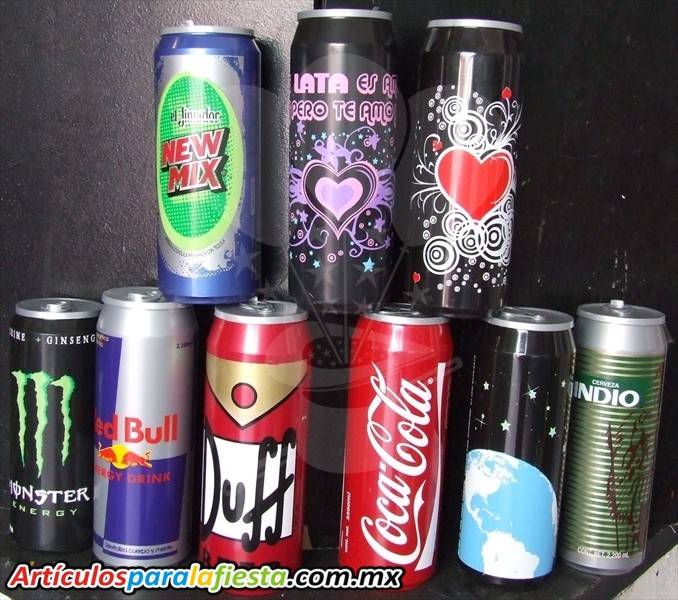 LATAS DE REFRESCOS