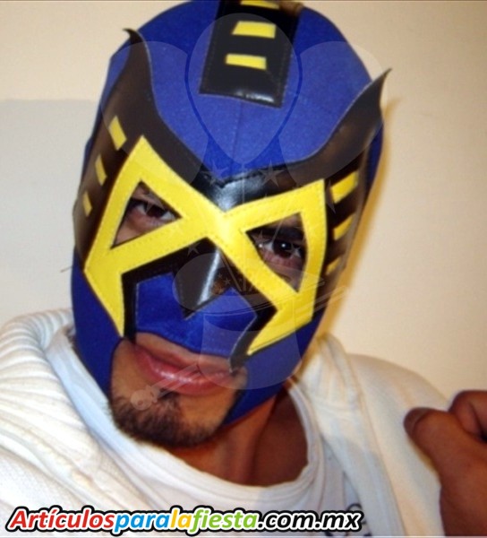 MÁSCARA LUCHA BLACK WARRIOR