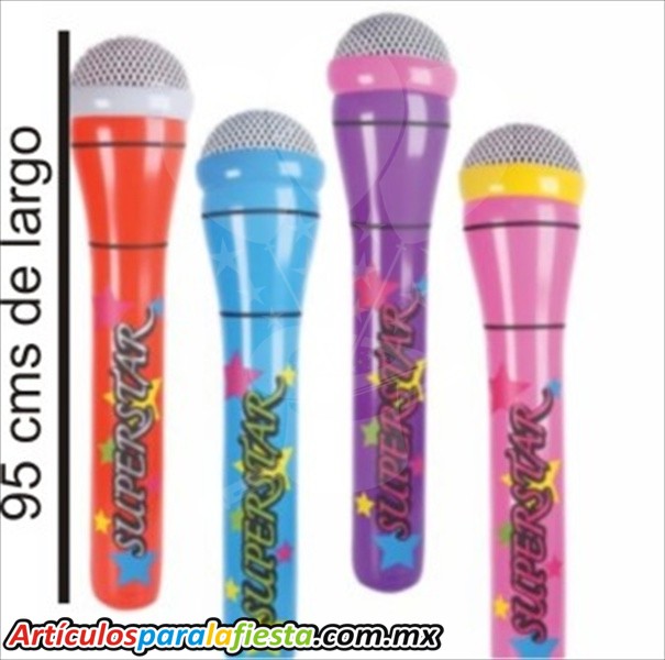 MICRÓFONO GRANDE DE PLÁSTICO